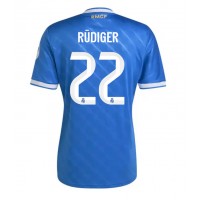 Real Madrid Antonio Rudiger #22 Tretí futbalový dres 2025-26 Krátky Rukáv